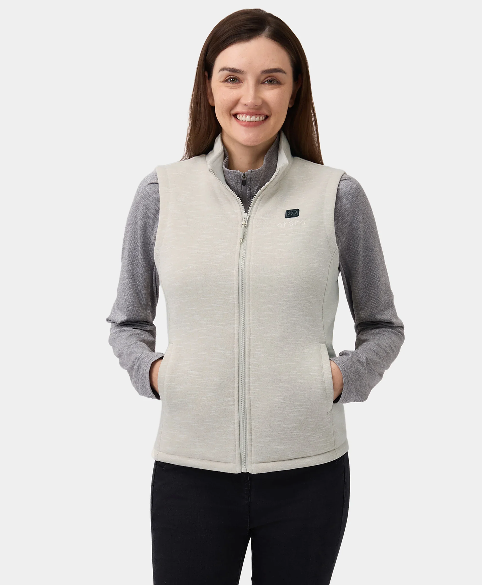 (Open-box) Women's Heated Fleece Vest (Battery Set Not Included) - Image 51