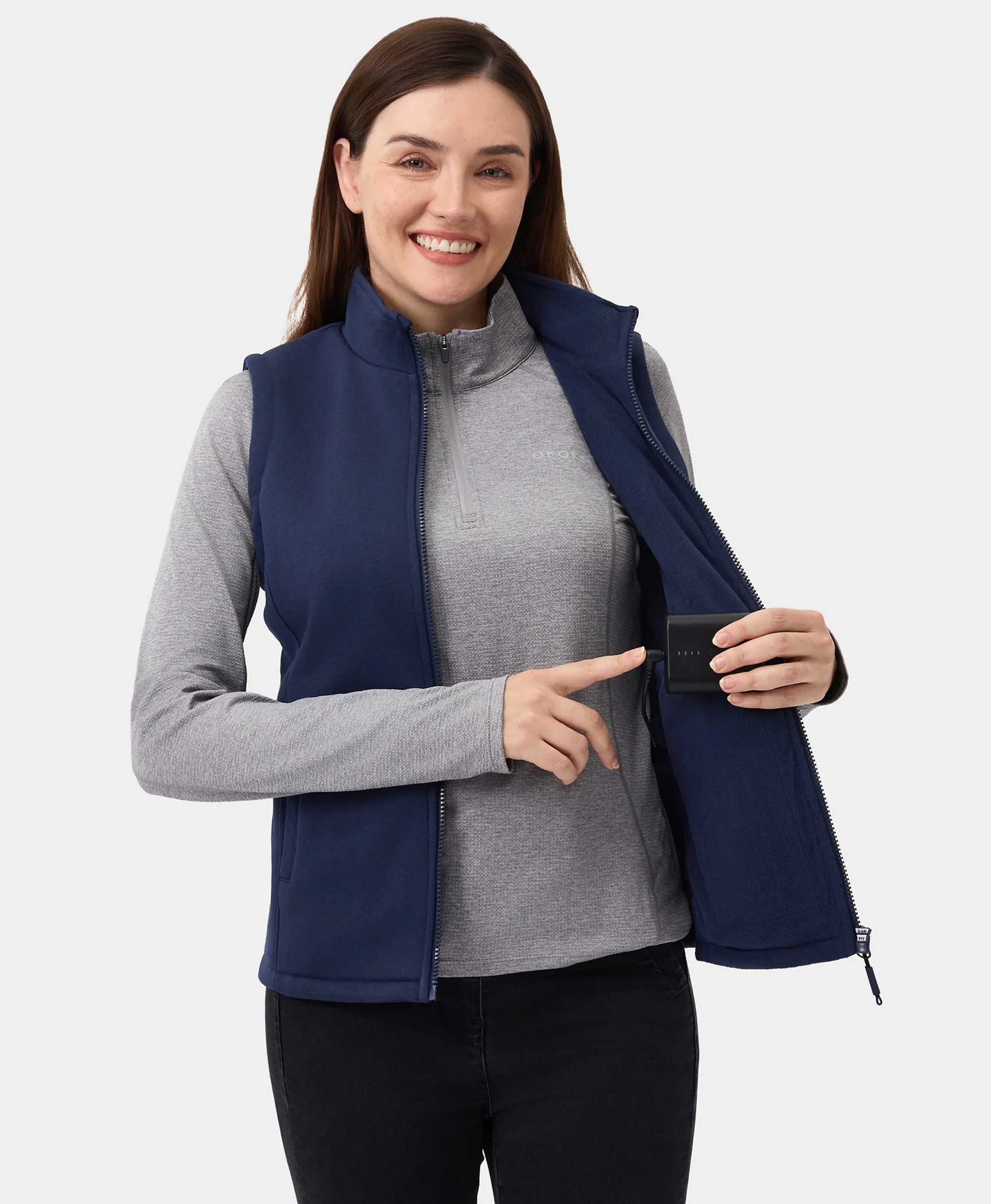 Women's Heated Fleece Vest (Apparel Only) - Image 64