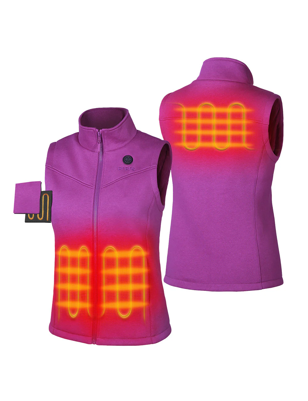 Women's Heated Fleece Vest (Apparel Only) - Image 81