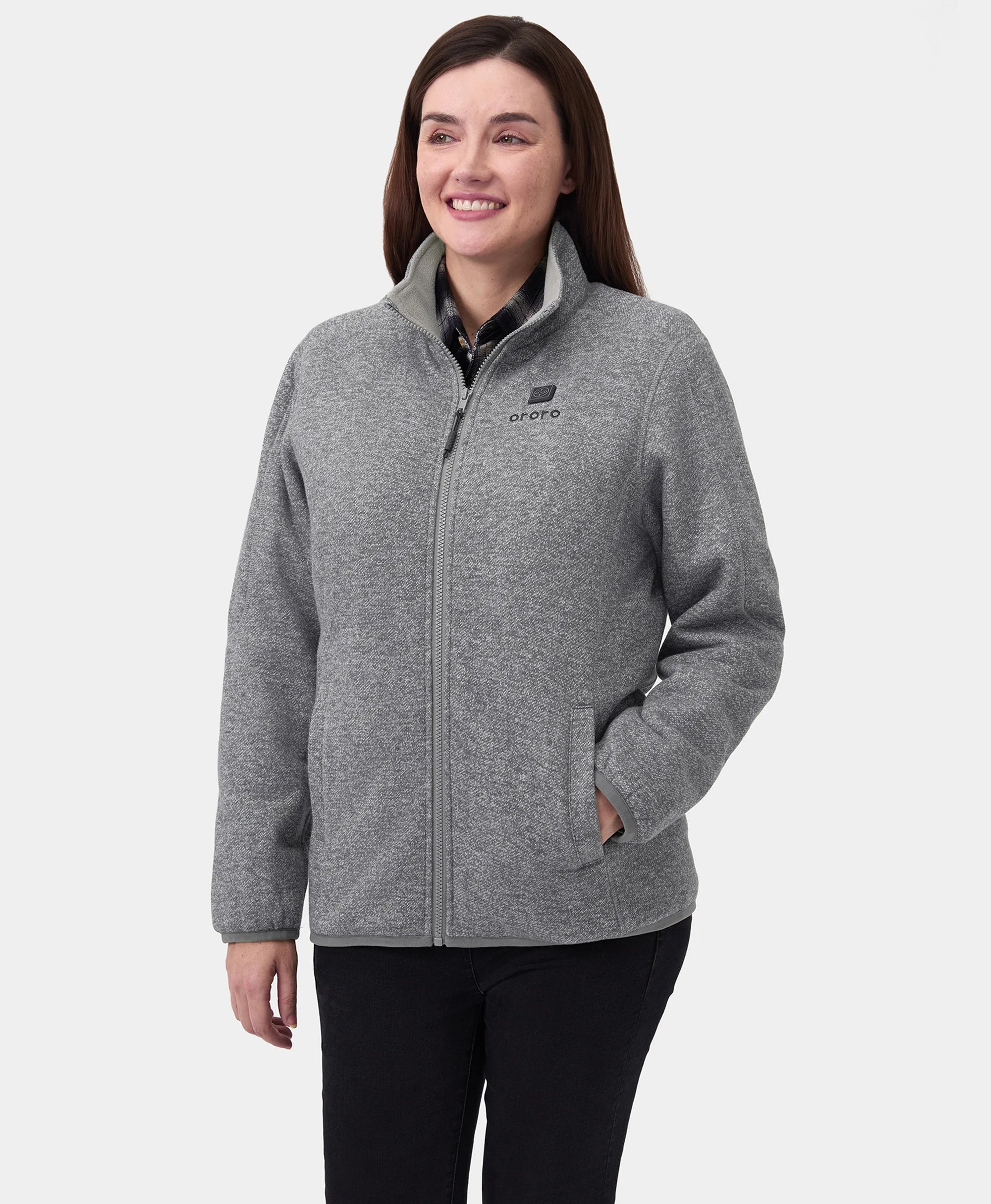 Women's Heated Full-Zip Fleece Jacket (Apparel Only) - Image 23