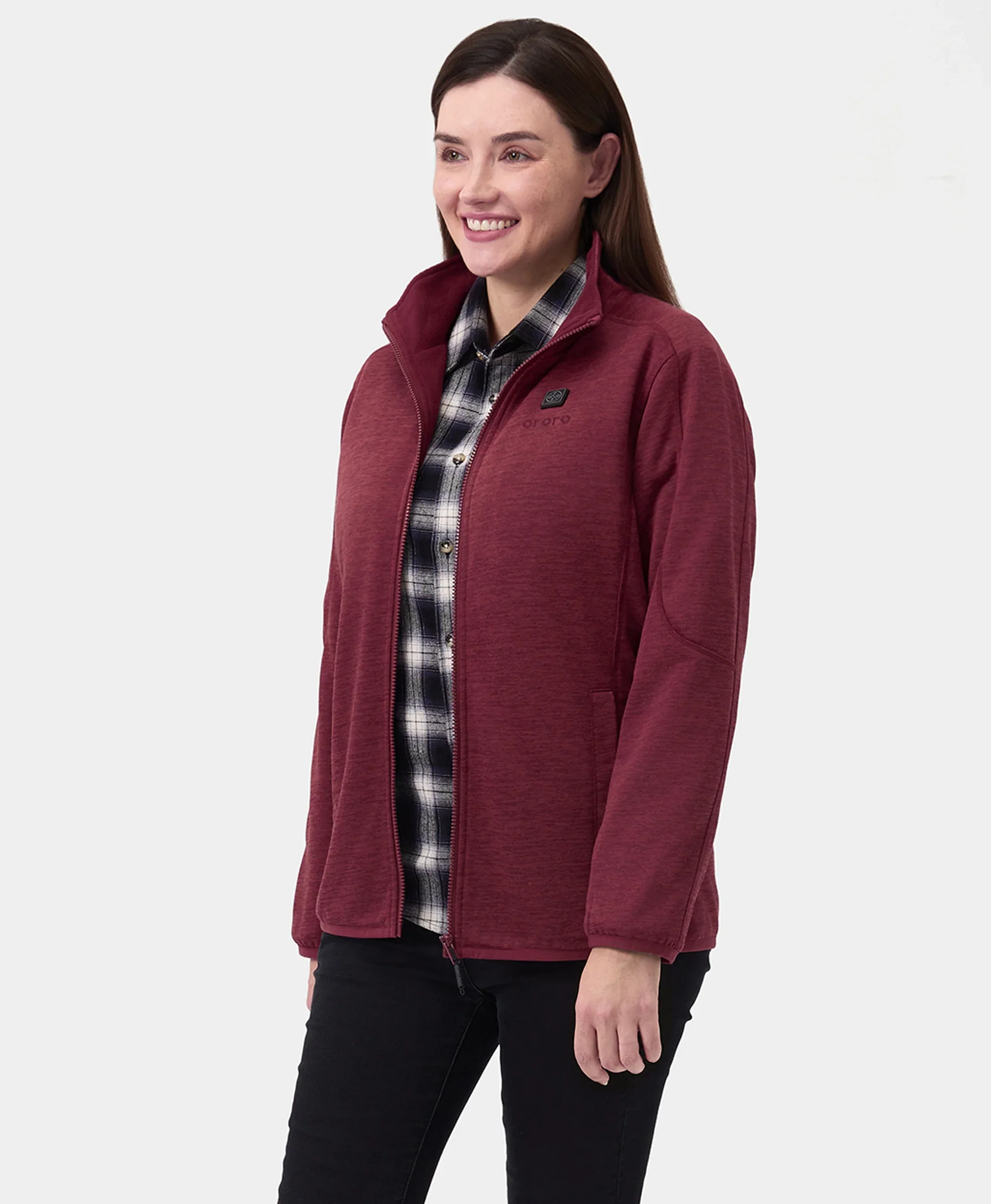 Women's Heated Full-Zip Fleece Jacket (Apparel Only) - Image 31