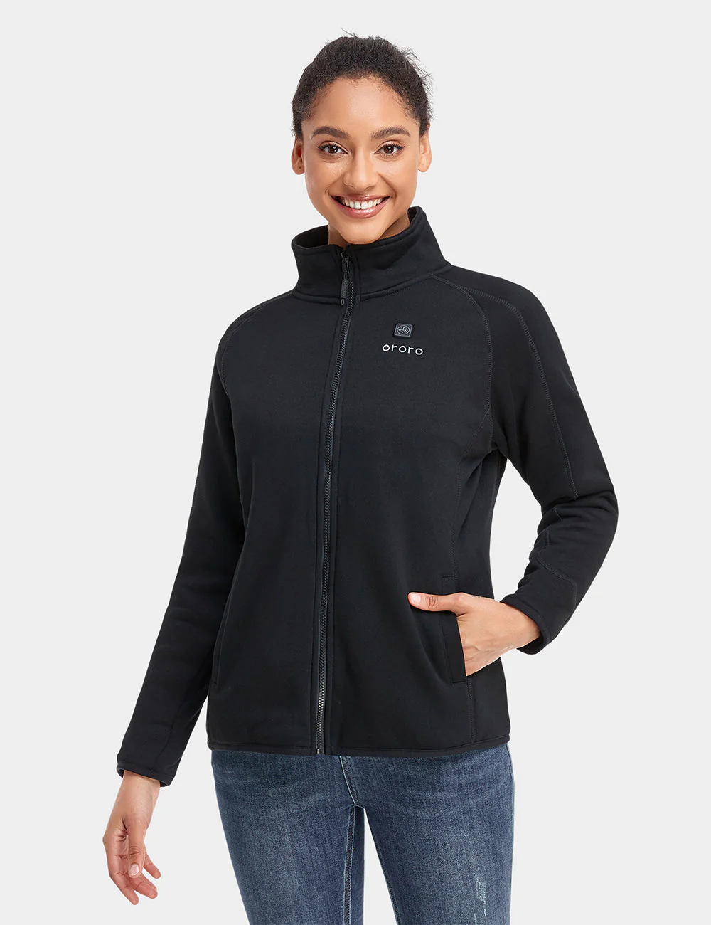Women's Heated Full-Zip Fleece Jacket (Apparel Only) - Image 12