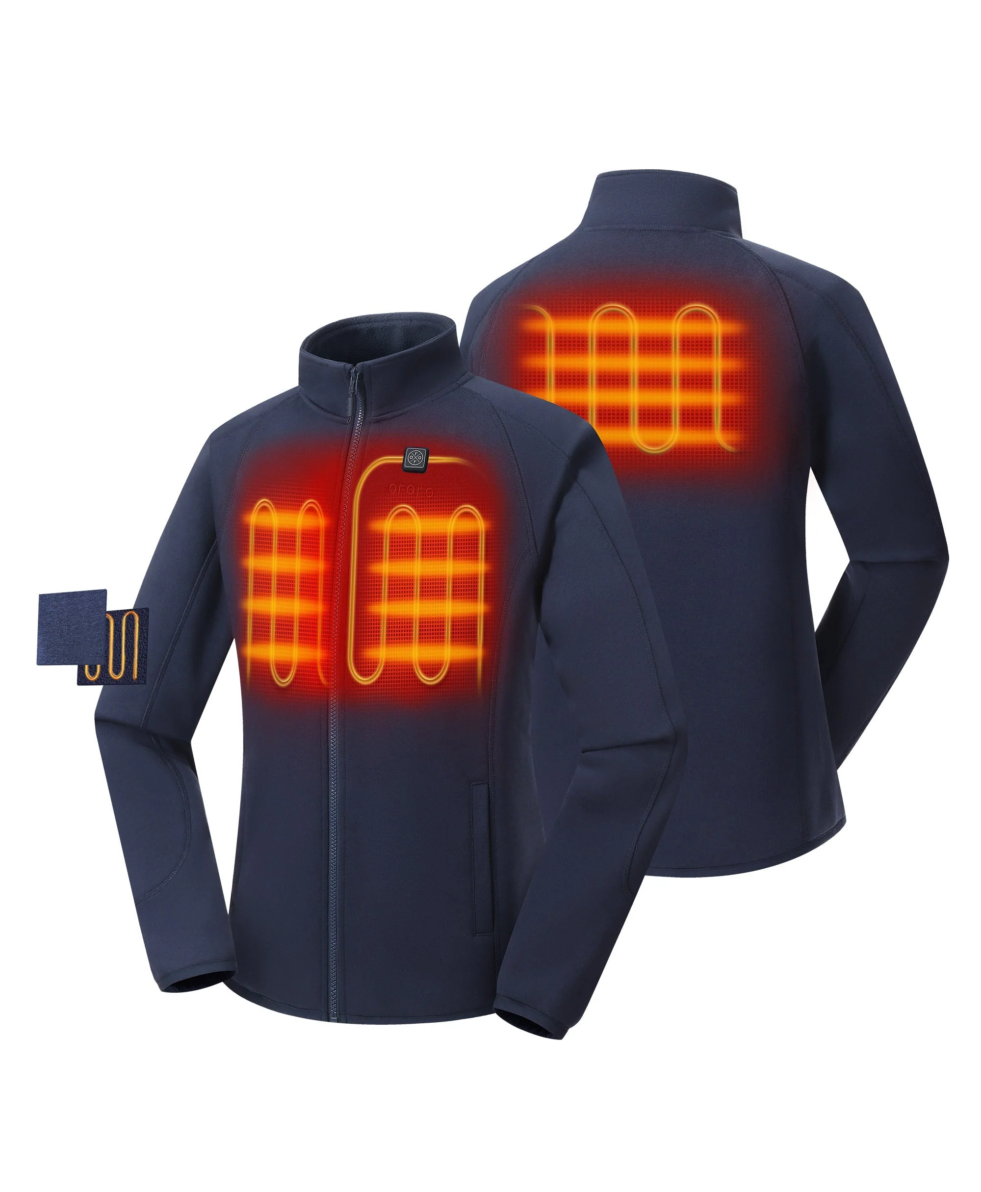 Women's Heated Full-Zip Fleece Jacket (Apparel Only) - Image 30
