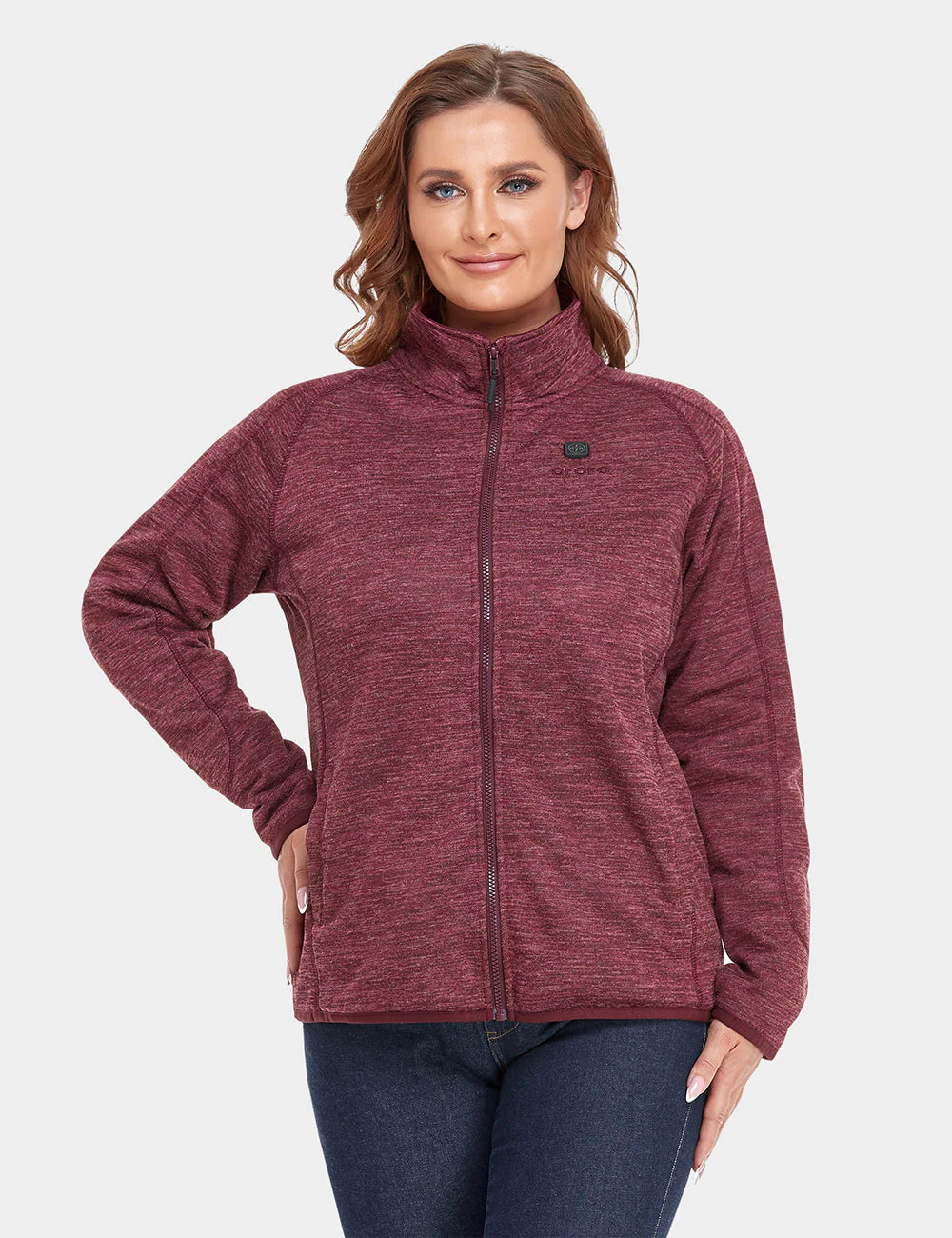 Women's Heated Full-Zip Fleece Jacket (Apparel Only) - Image 43