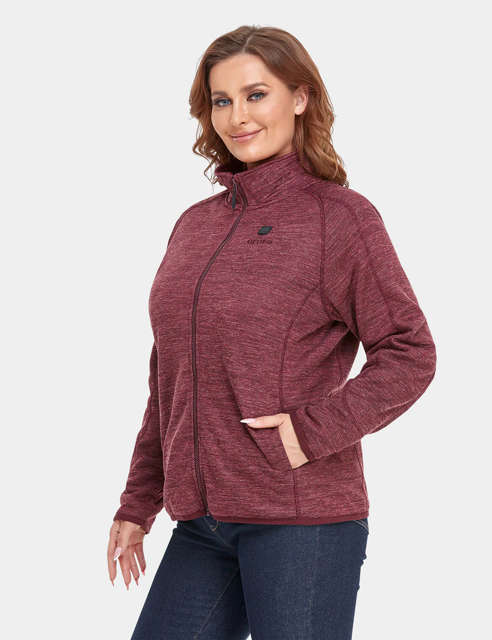 Women's Heated Full-Zip Fleece Jacket (Apparel Only) - Image 44