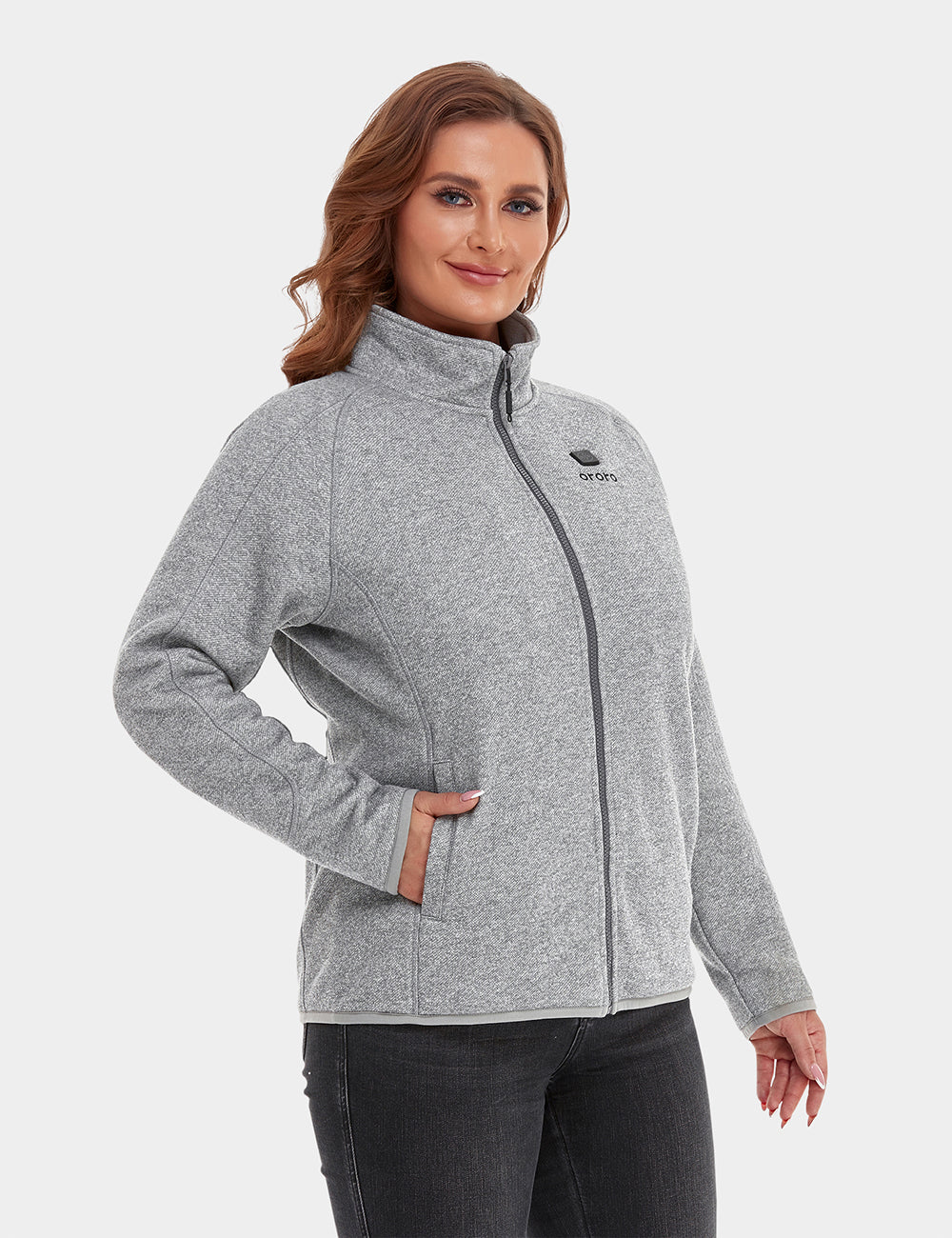 Women's Heated Full-Zip Fleece Jacket (Apparel Only) - Image 6