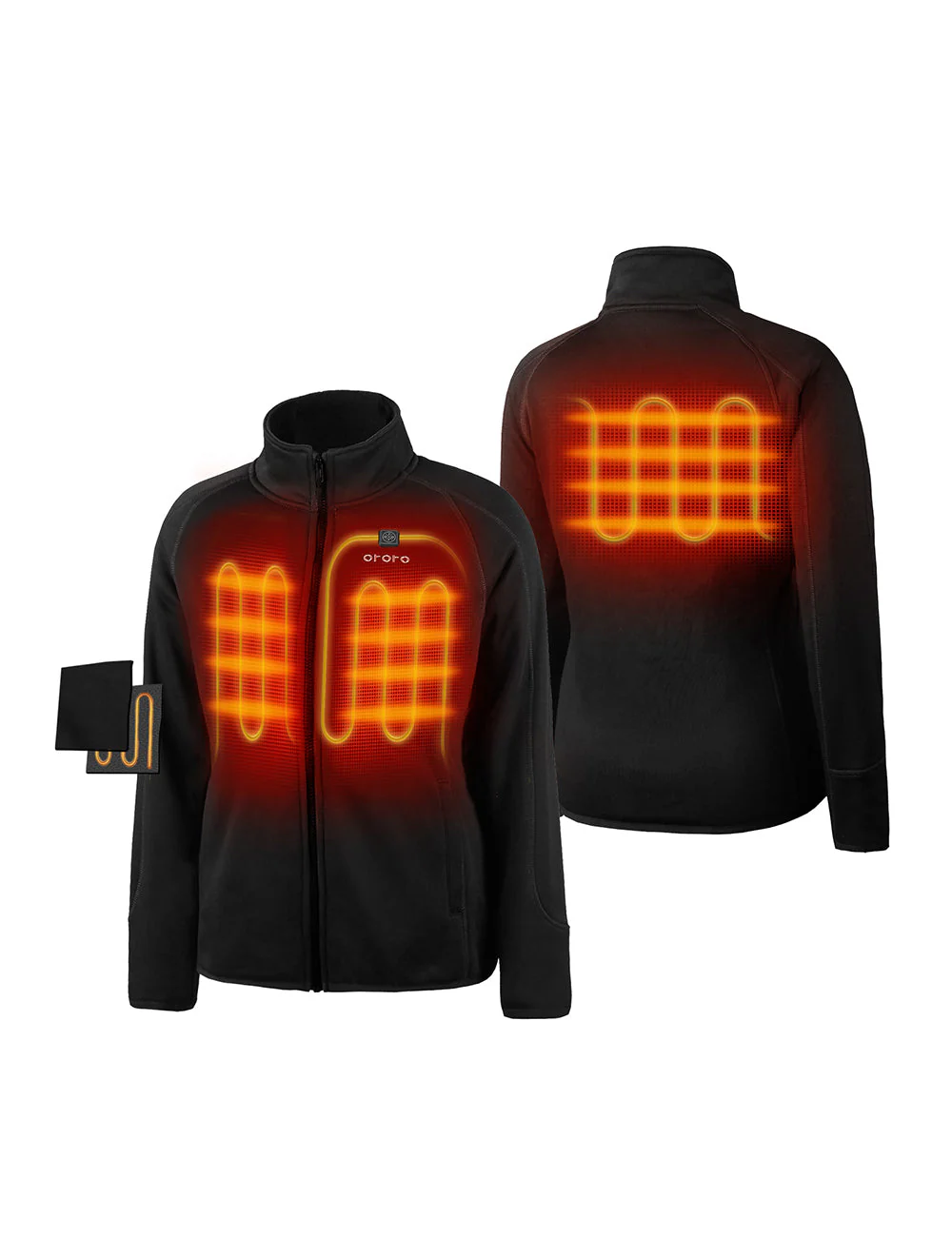 Women's Heated Full-Zip Fleece Jacket (Final Sale) - Image 13