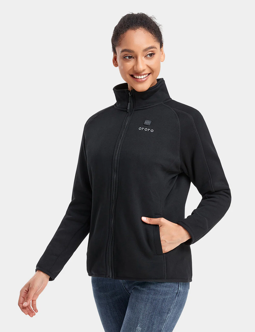 Women's Heated Full-Zip Fleece Jacket (Final Sale) - Image 15