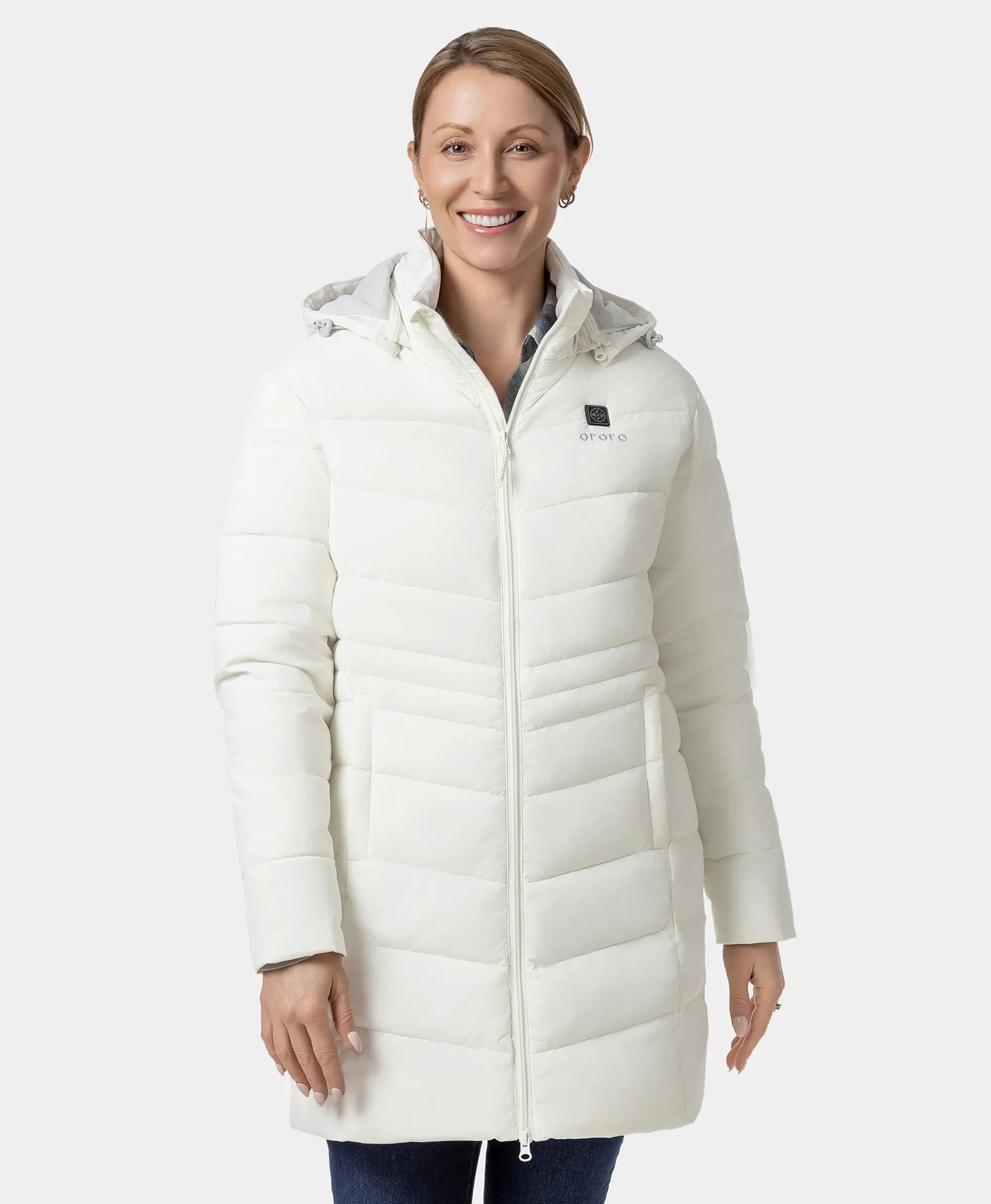 Women's Heated Puffer Parka Jacket (Final Sale)