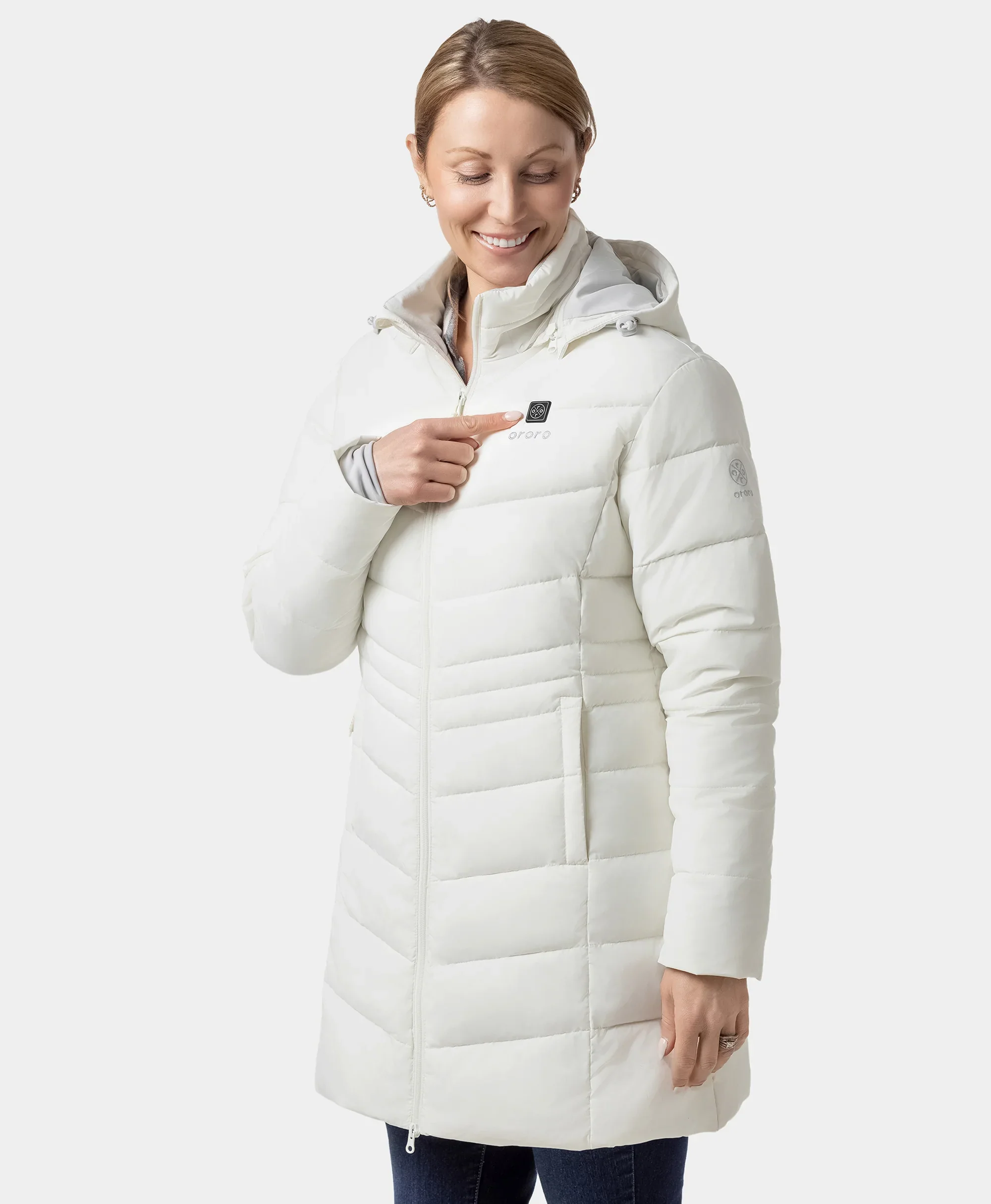 Women's Heated Puffer Parka Jacket (Final Sale) - Image 3