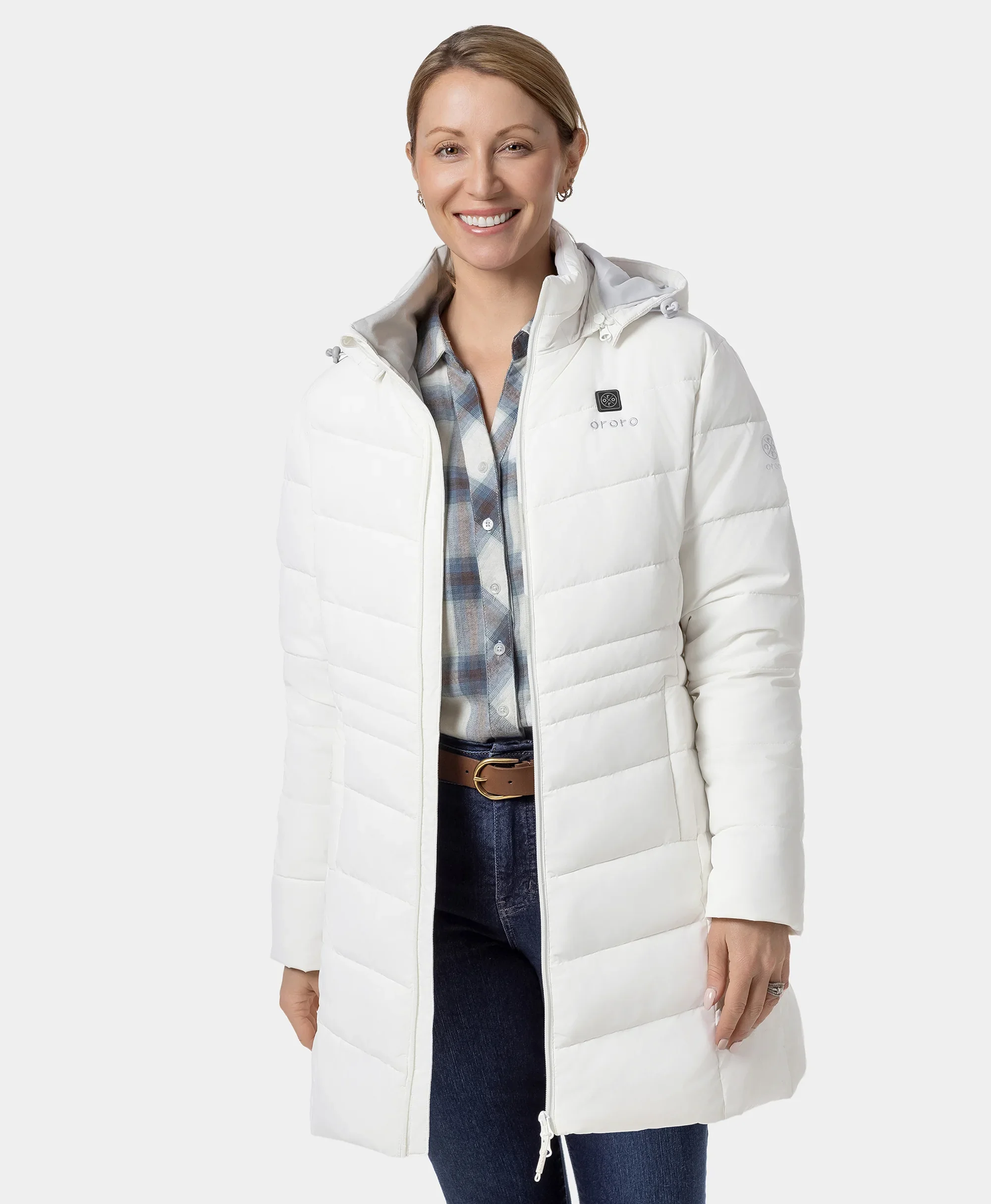 Women's Heated Puffer Parka Jacket (Final Sale) - Image 4
