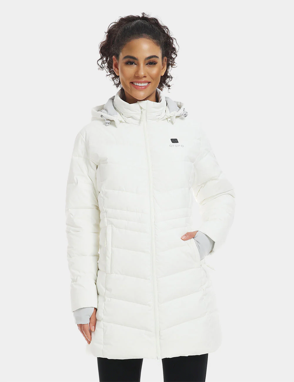 Women's Heated Puffer Parka Jacket (Apparel Only) - Image 10
