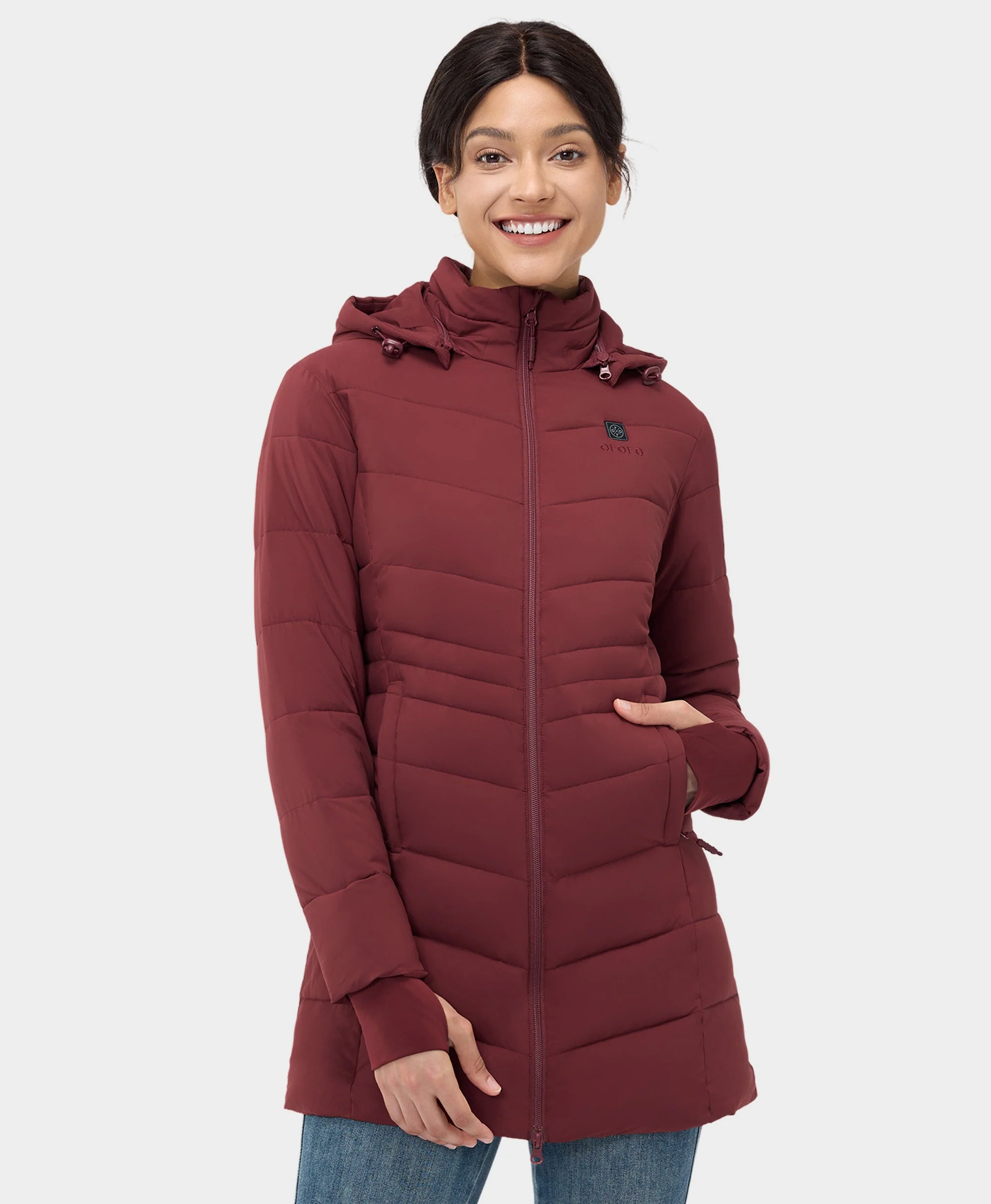 Women's Heated Puffer Parka Jacket (Apparel Only) - Image 22