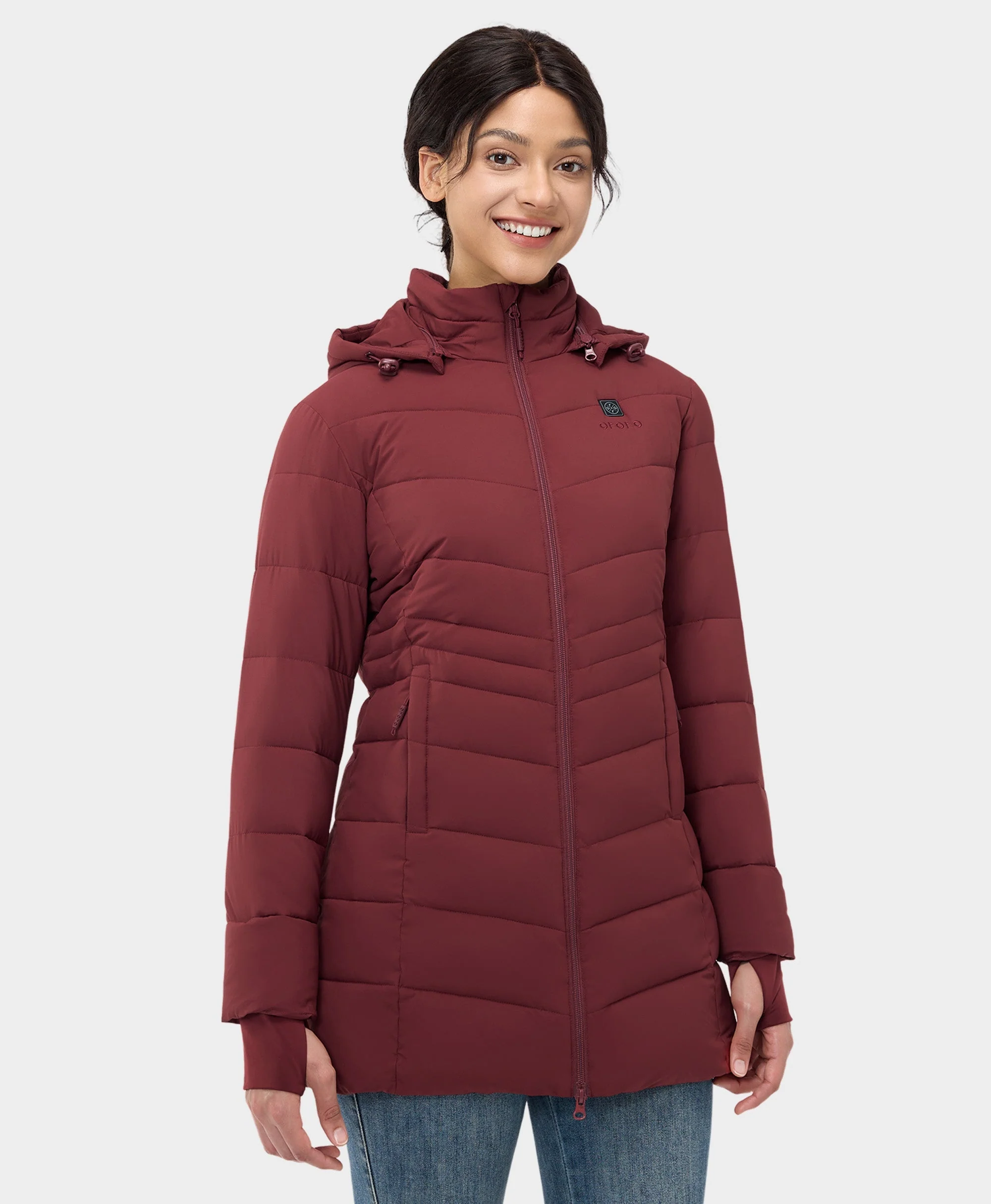 Women's Heated Puffer Parka Jacket (Apparel Only) - Image 24