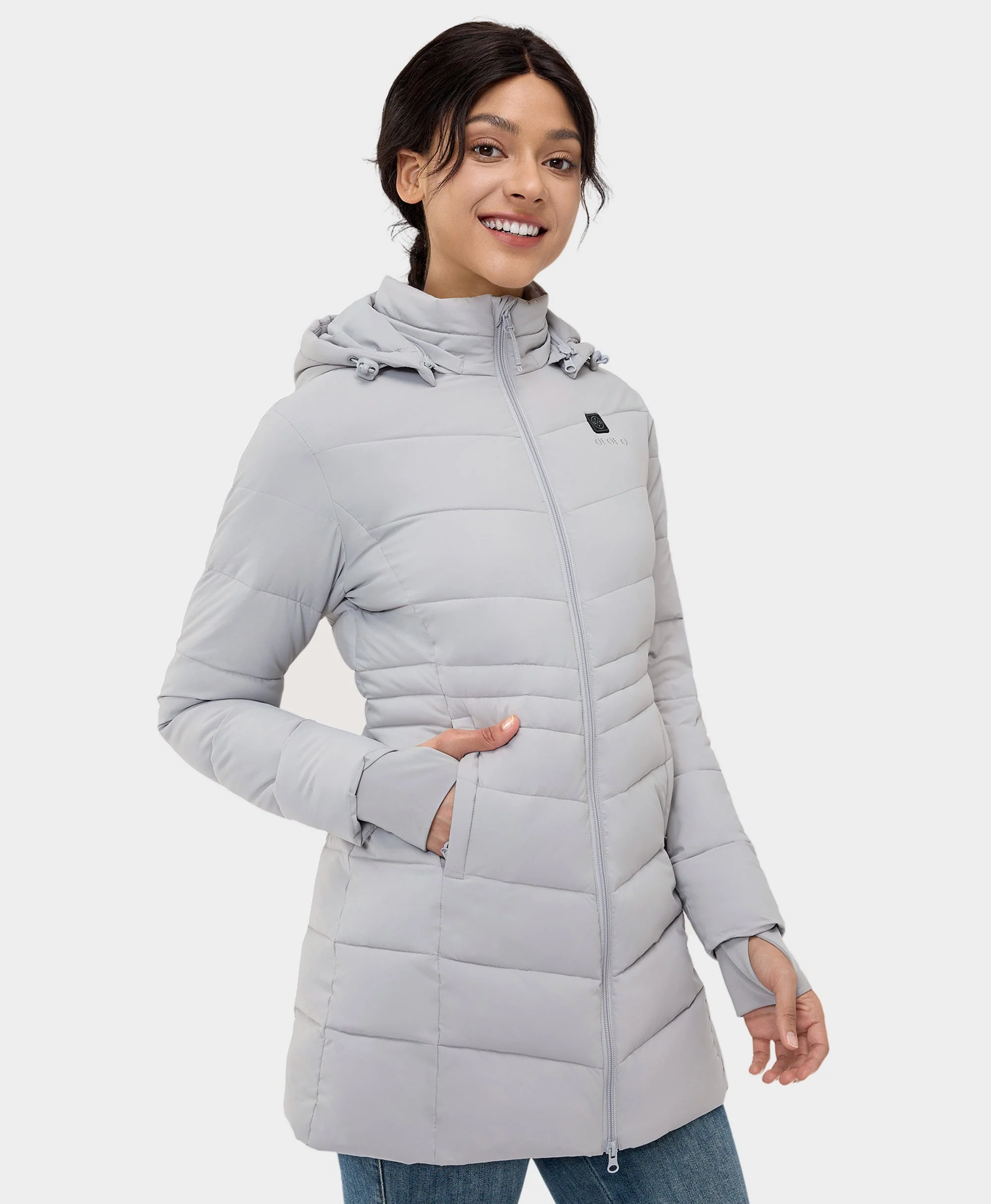 Women's Heated Puffer Parka Jacket (Apparel Only) - Image 34