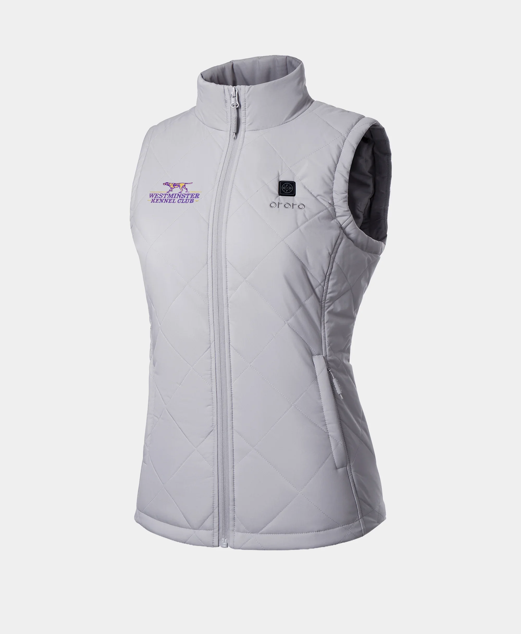 Women's 4-Zone Heated Quilted Vest - Westminster Kennel Club® Edition