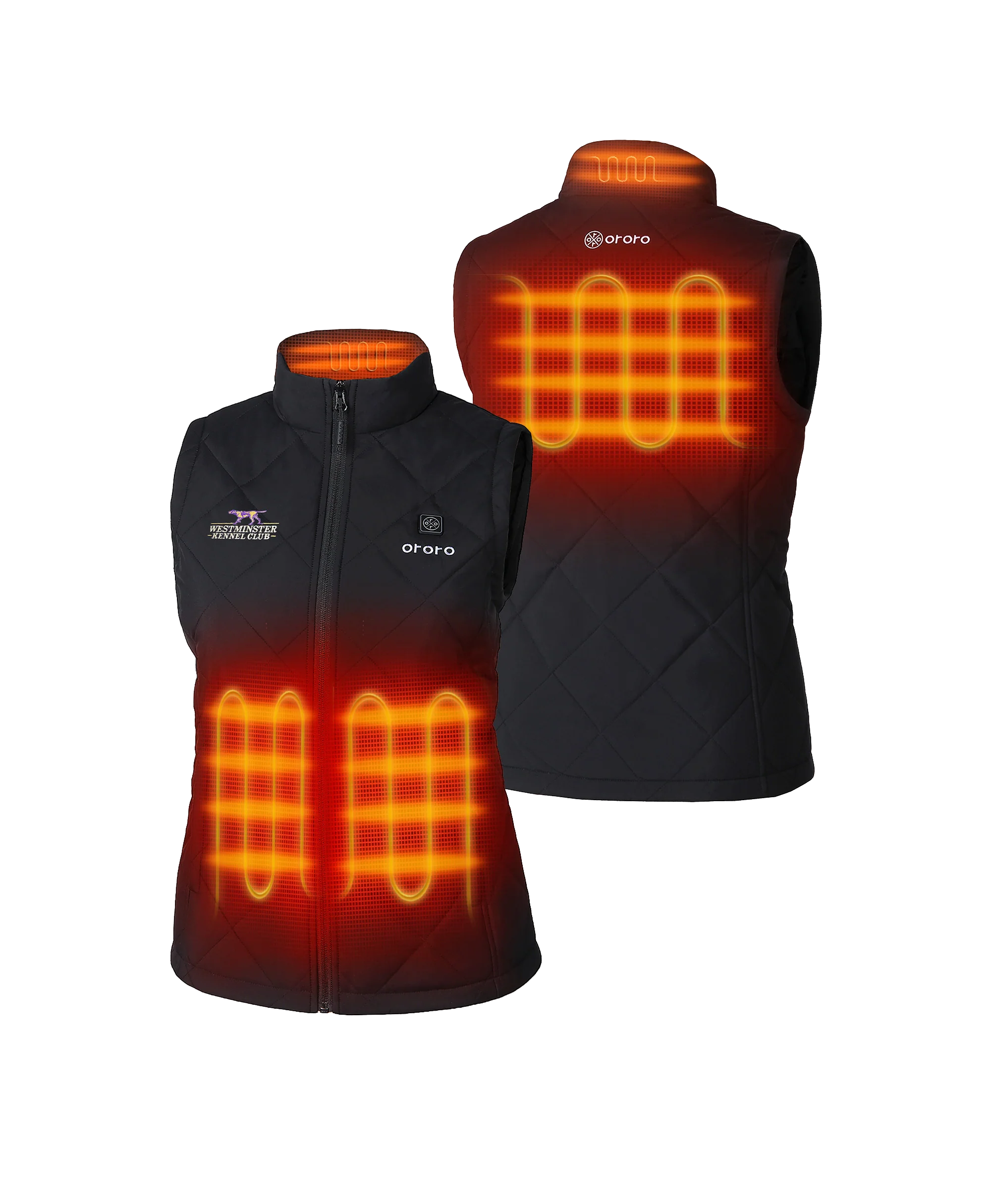 Women's 4-Zone Heated Quilted Vest - Westminster Kennel Club® Edition - Image 11