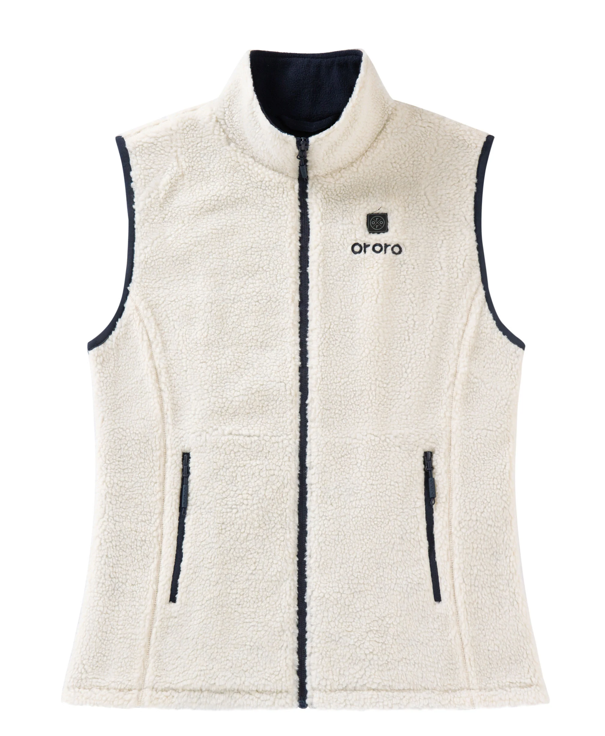 Women's Heated Recycled Fleece Vest - Image 12