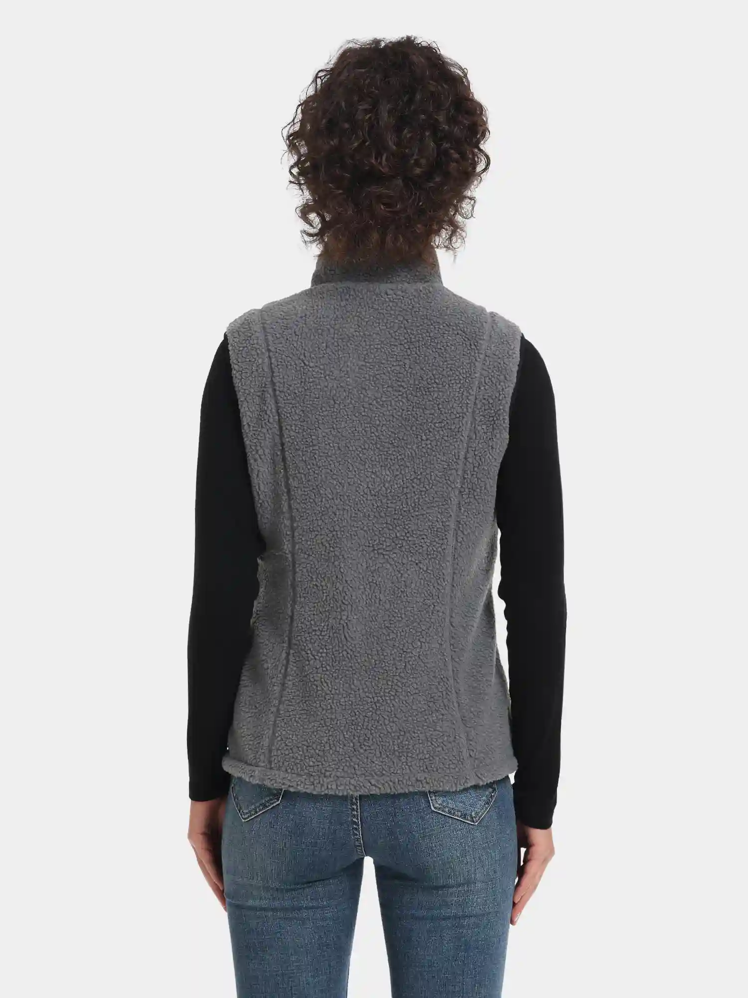 Women's Heated Recycled Fleece Vest - Image 17
