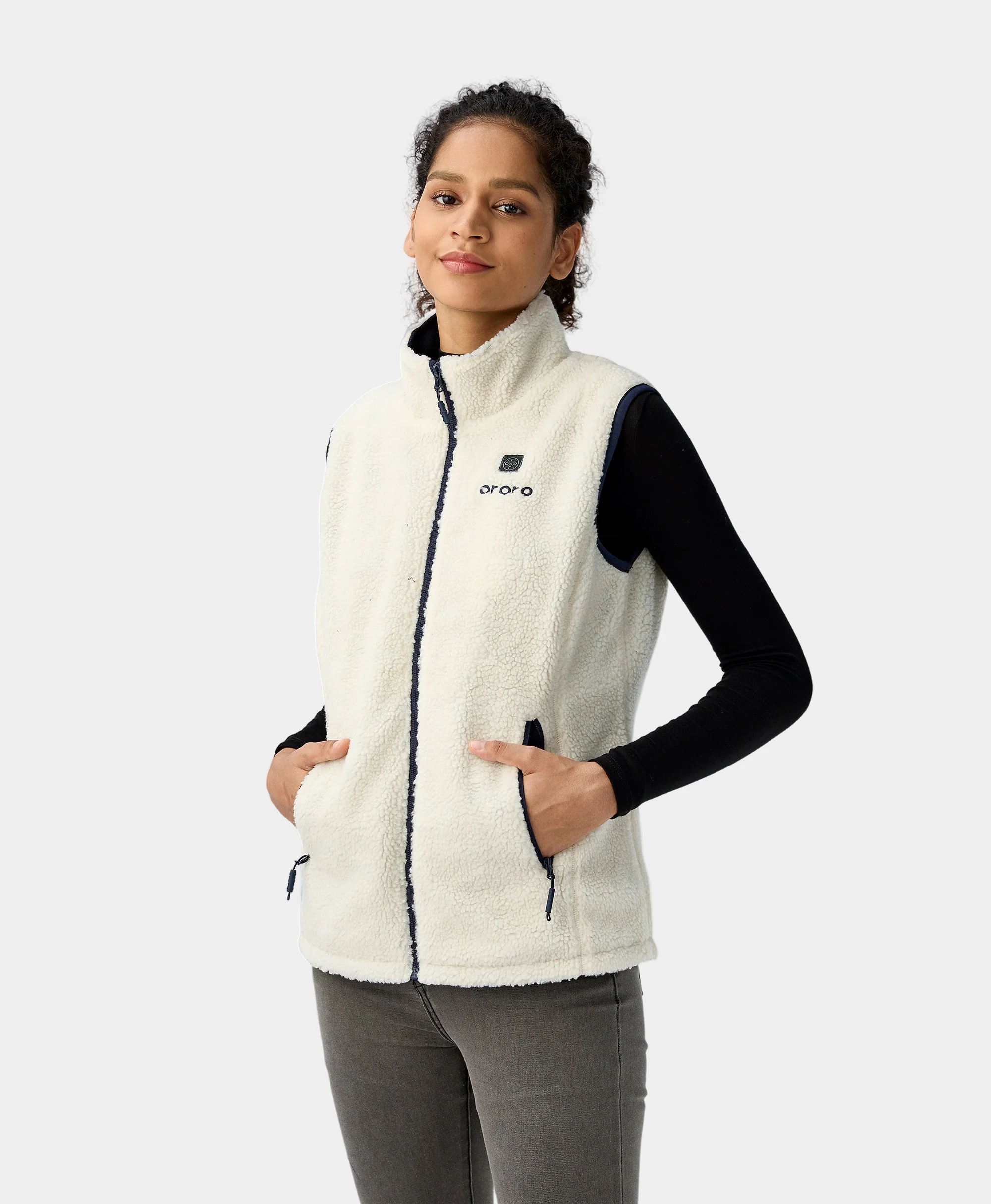 Women's Heated Recycled Fleece Vest (Apparel Only) - Image 13