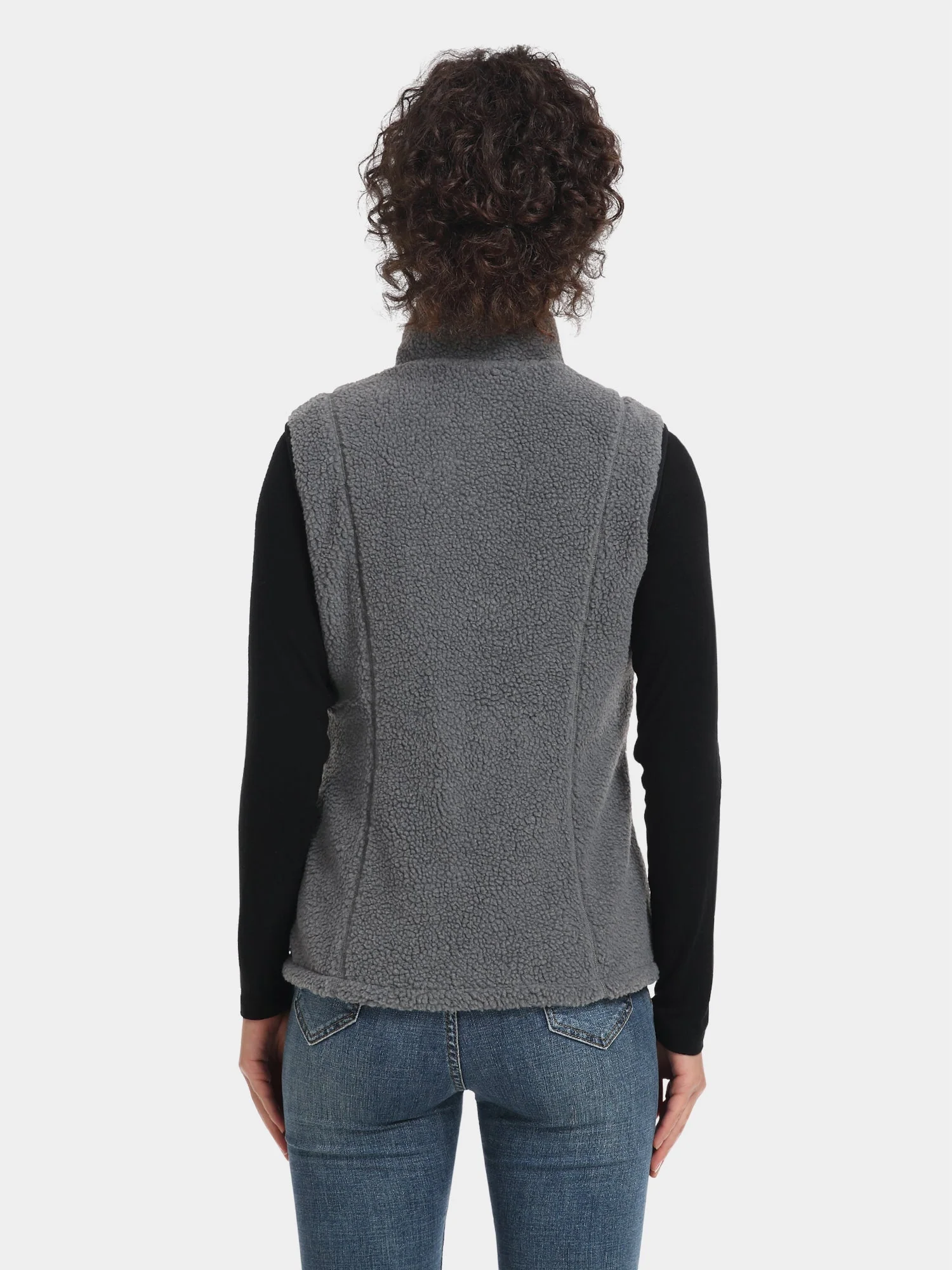 Women's Heated Recycled Fleece Vest (Apparel Only) - Image 3