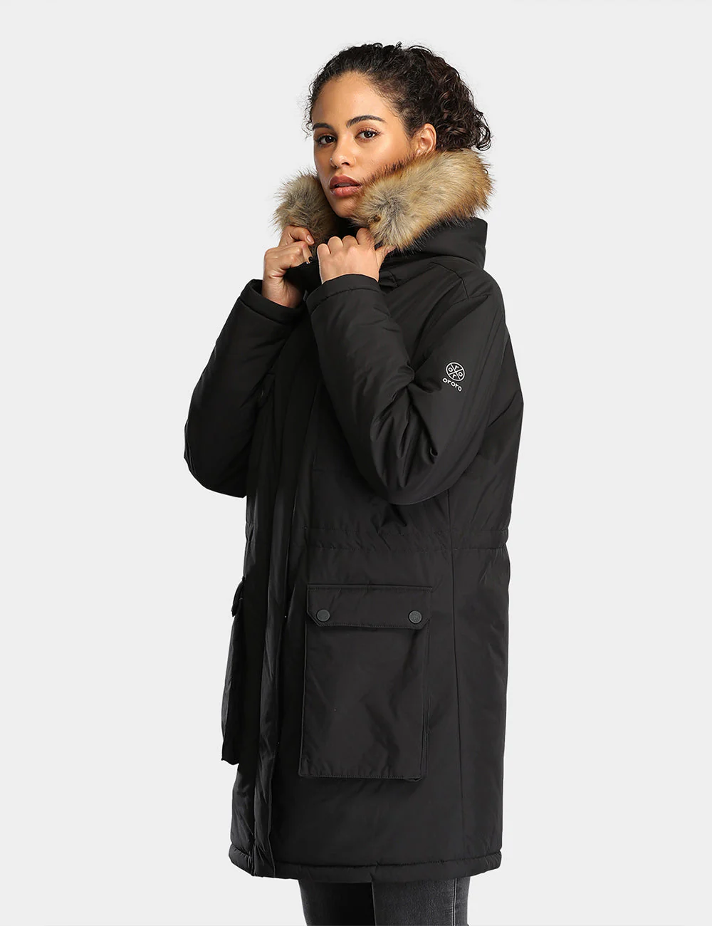 Women's Heated Thermolite® Parka (4 Heating Zones) (Apparel Only) - Image 3