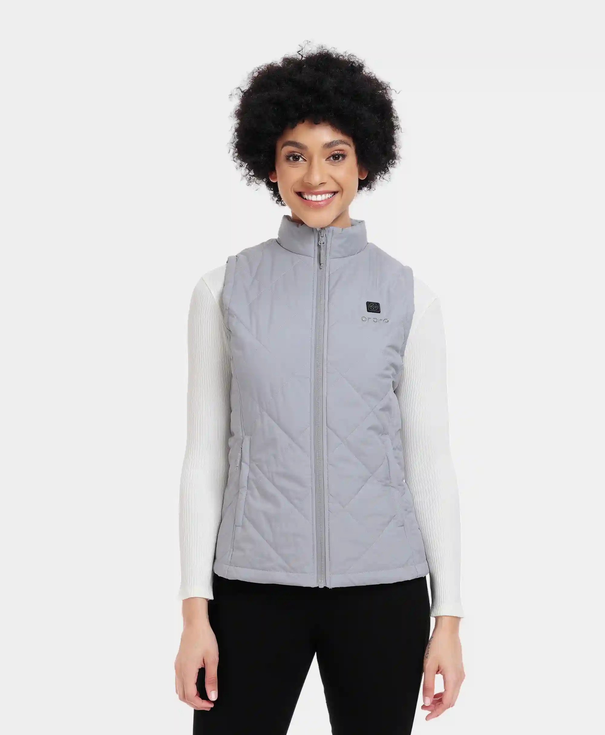 Women's Heated Quilted Vest - New Colors - Image 35